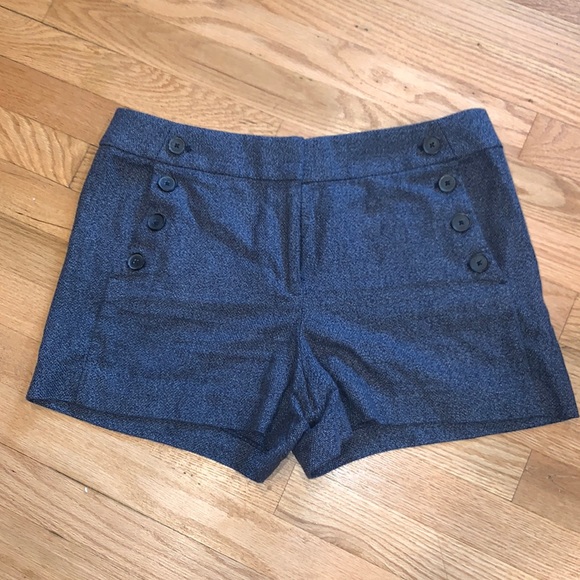 LOFT Textured Sailor Shorts Size 10 - Picture 2 of 7